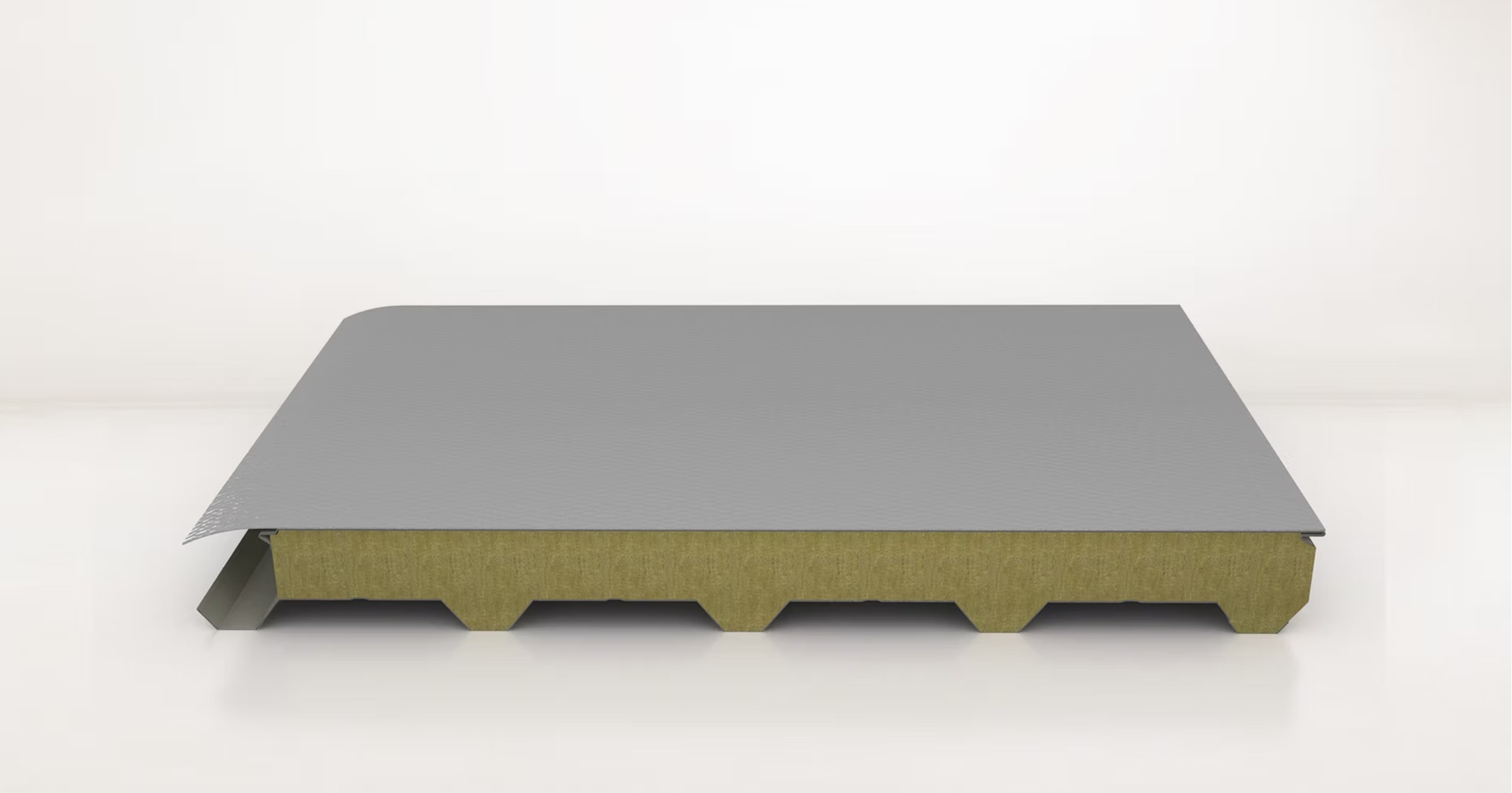 Sac Üstü Membranlı Çatı Paneli Taşyünü Yalıtımlı