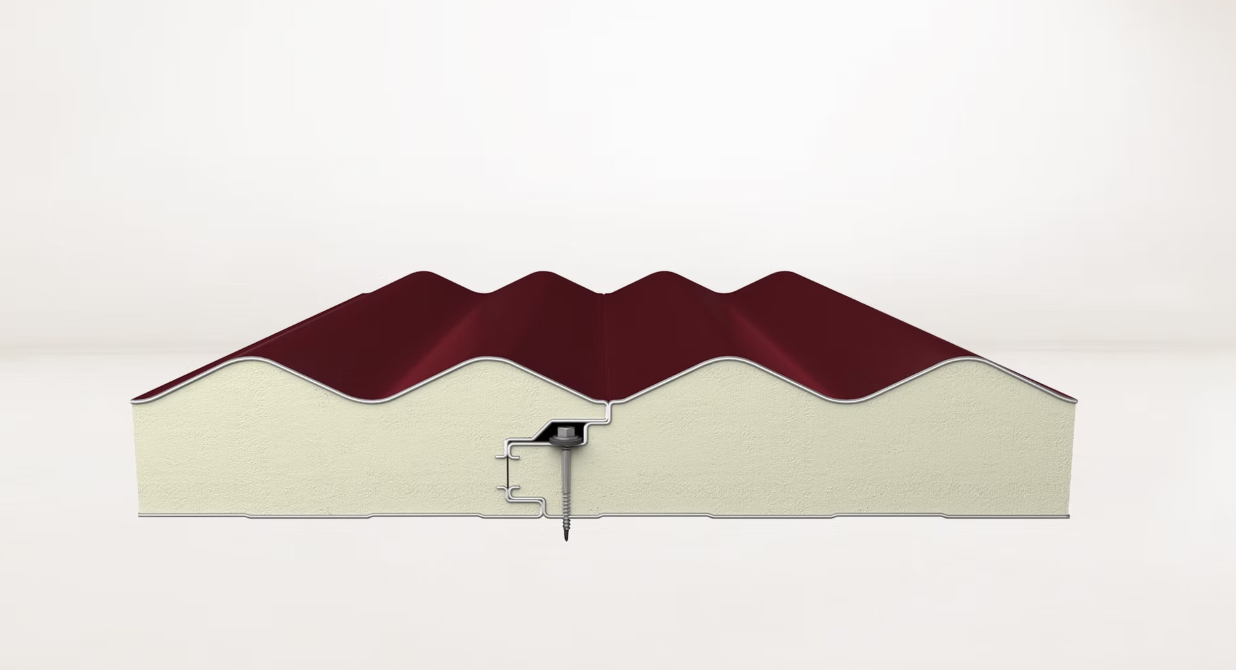 Sinüs Cephe Paneli PUR/PIR Yalıtımlı