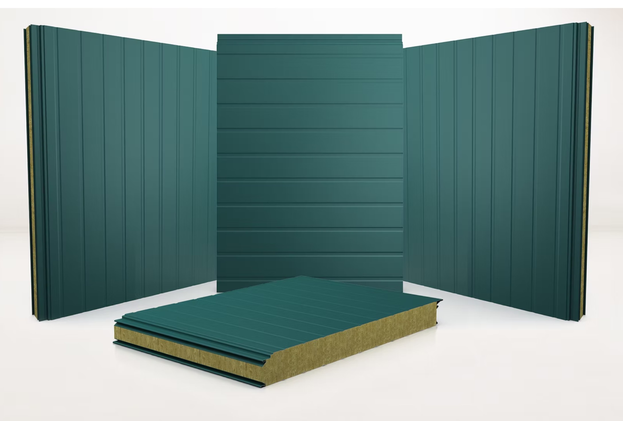 Gizli Vidalı Cephe Paneli Taşyünü/Cam Yünü Yalıtımlı